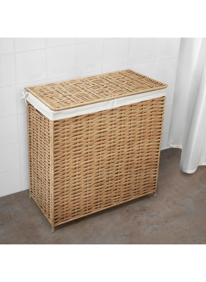 Zaboon Laundry basket, willow/handmade, 100 l  - Image 5