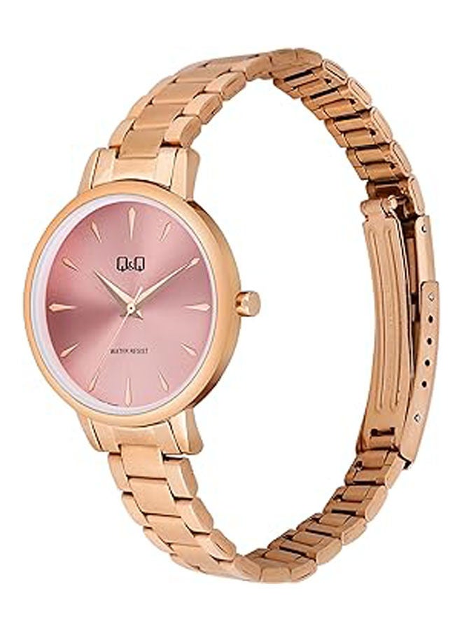 Q&Q Stainless Steel Analog Watch Q56A-005PY - Image 2