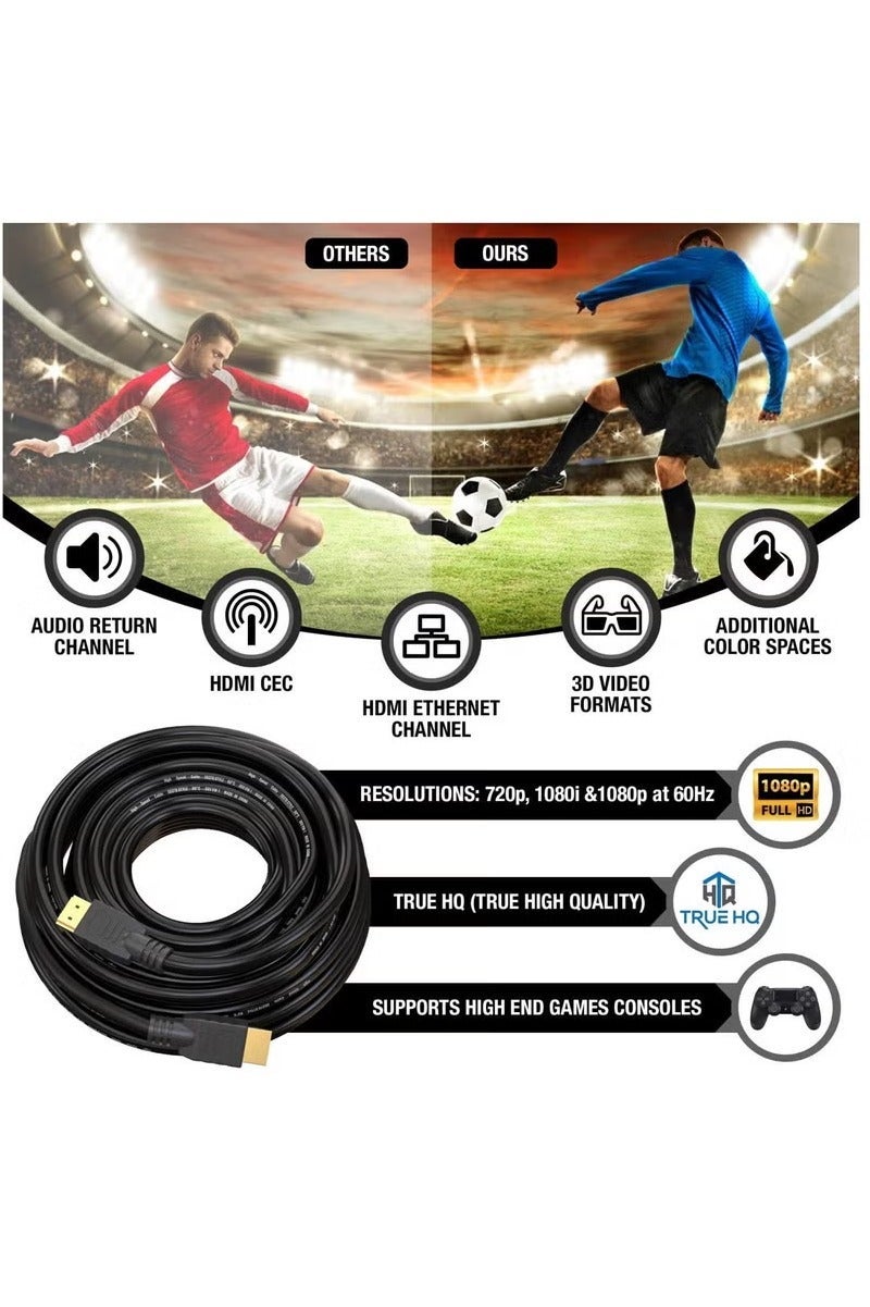UMIXPRO High Speed HDMI Cable 20 meter Supports 4k Ultra HD 3D - Image 3