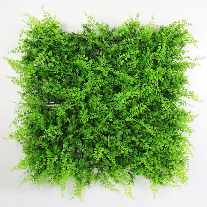 ULAND Artificial Hedges Panels Topiary Fence Screening Faux Greenery Grass Backdrop Outdoor Privacy Wall Garden Fence Decoration Pack of 12pcs 20x20