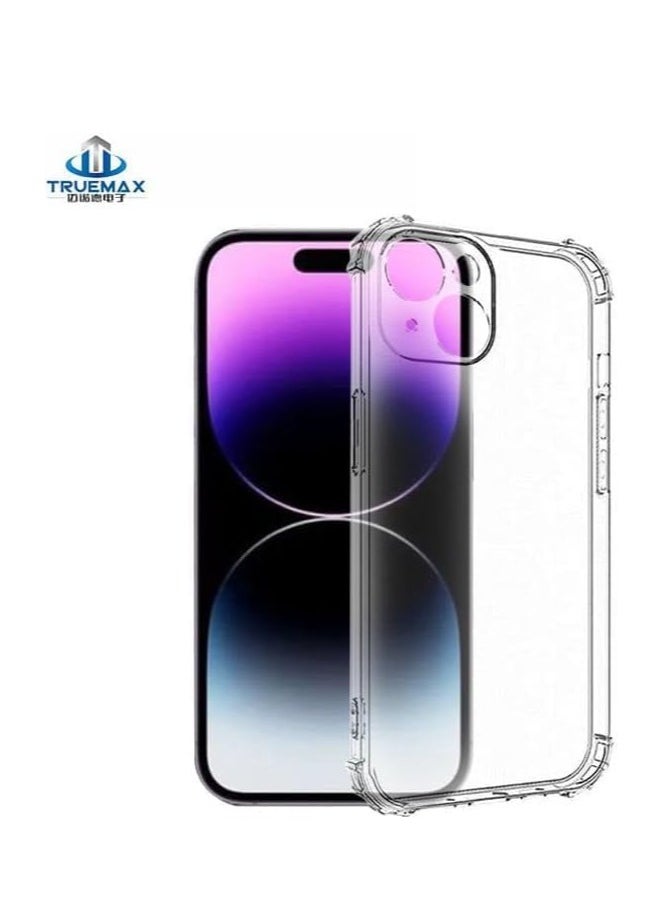 Generic - ase with built in Camera Protector Compatible with iphone 13, Crystal Clear Anti-Scratch Case, Protect the Lens, Precision Holes Phone Case Cover -6.1inch - Image 1