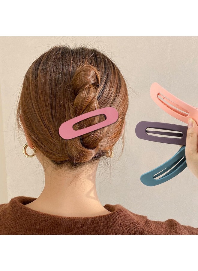 ACO-UINT 8 Pack Hair Clips for Women - Flat Claw Clips for Laydown Styling Thin/Thick Hair, Alligator Hair Accessories - Image 4