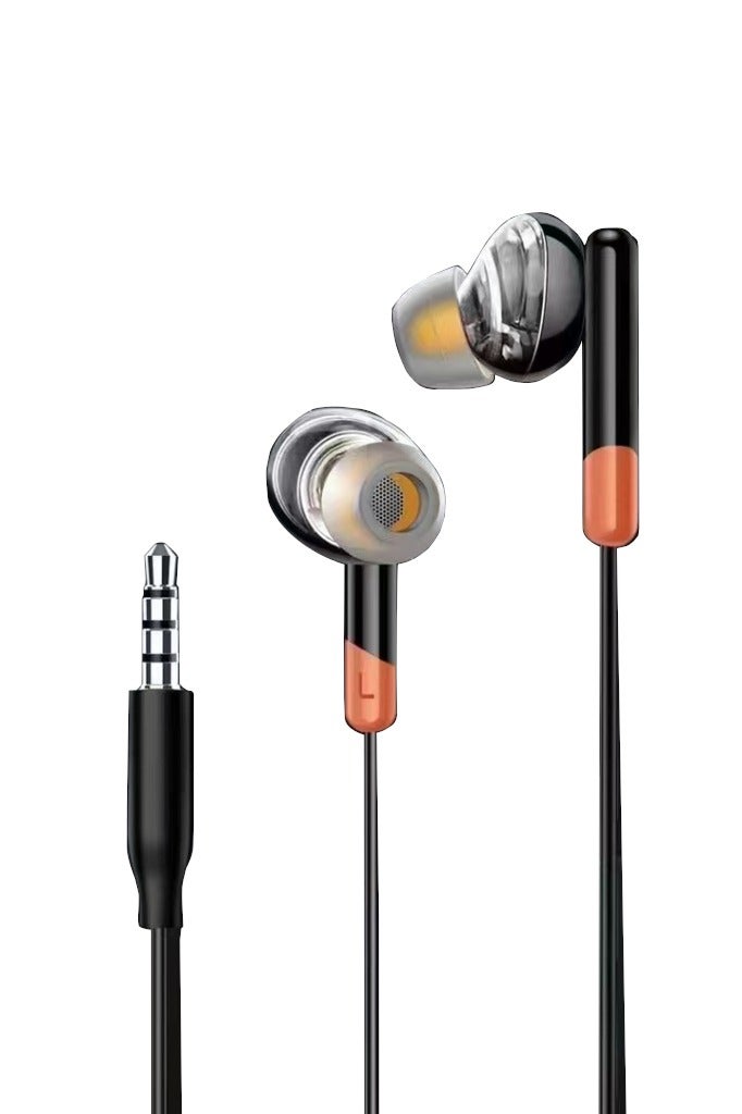 YESPLUS YS-135 Wired Earphones – Clear Sound, Deep Bass, Built-in Mic - Image 1
