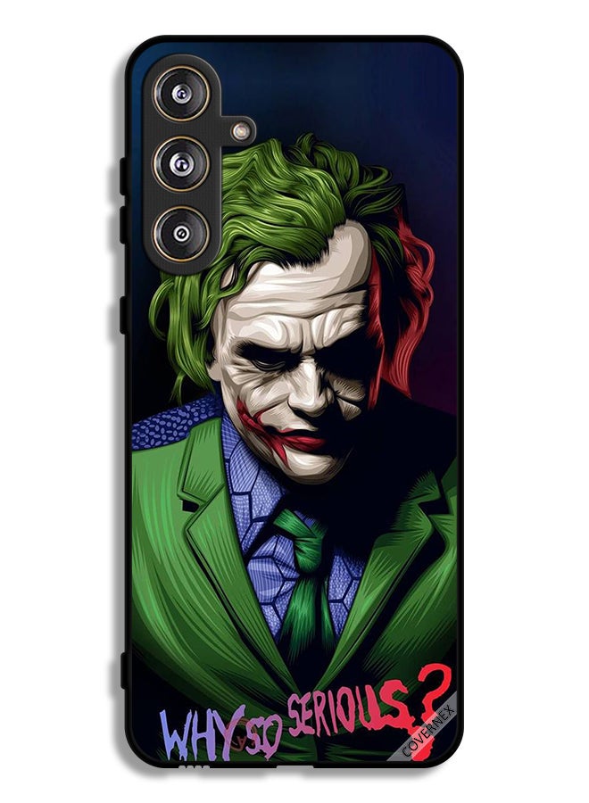Covernex Samsung Galaxy M55 5G Protective Case Cover Why So Serious - Image 1
