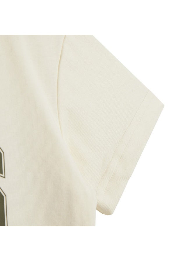 adidas طقم رياضي للأطفال باللون الأبيض - Image 4