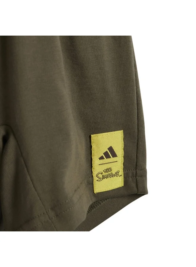 adidas طقم رياضي للأطفال باللون الأبيض