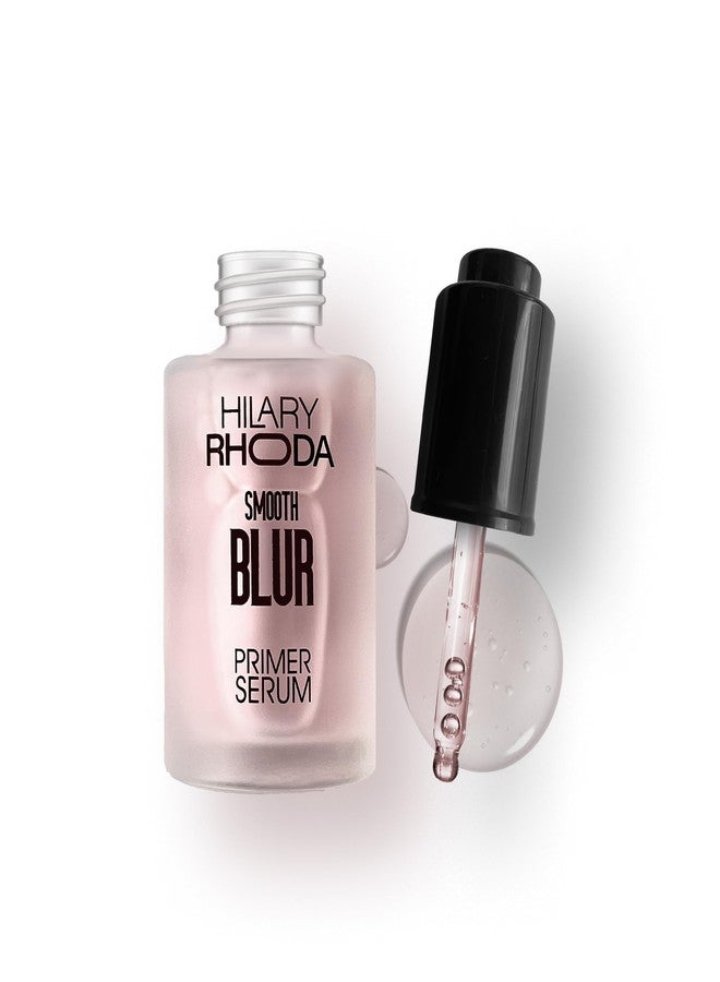 Hilary Rhoda Smooth Blur Primer Serum for face | Pore Minimizer | Niacinamide Infused | Hydrating Makeup Primer | Smooth & Glowing Skin | (Rose Shade 01) - 30ml - Image 1