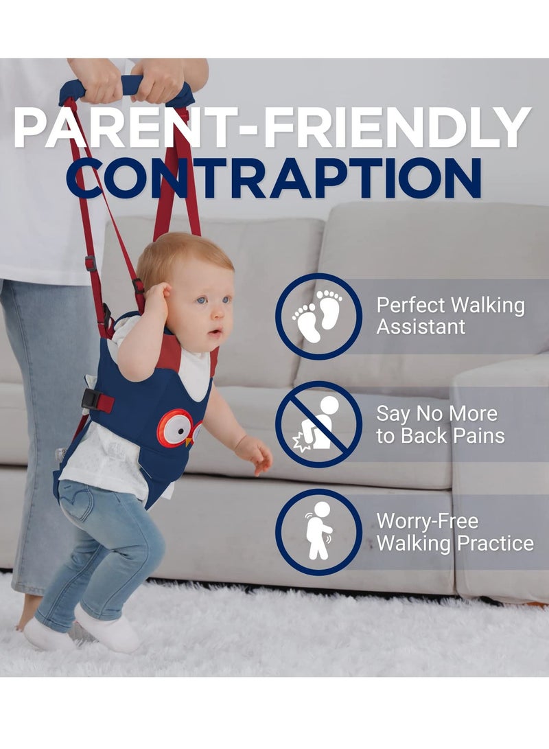 Baby Walking Harness - Handheld Kids Walker Helper - Toddler Infant Walker Harness Assistant Belt - Child Baby Walk Learning Help Support Assist Trainer Tool - for 7-24 Month Old - Image 3
