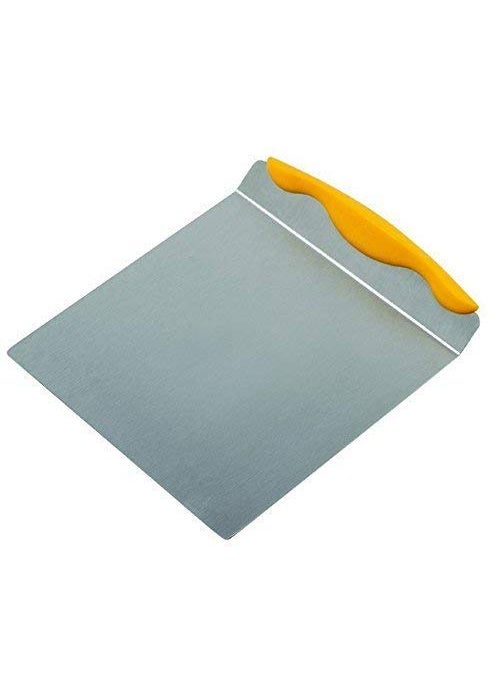 BAKING SET Baking Set Cake Lifter Cookie Spatula Pizza Peel with Support Handle Stainless Steel Multicolor  - Image 1