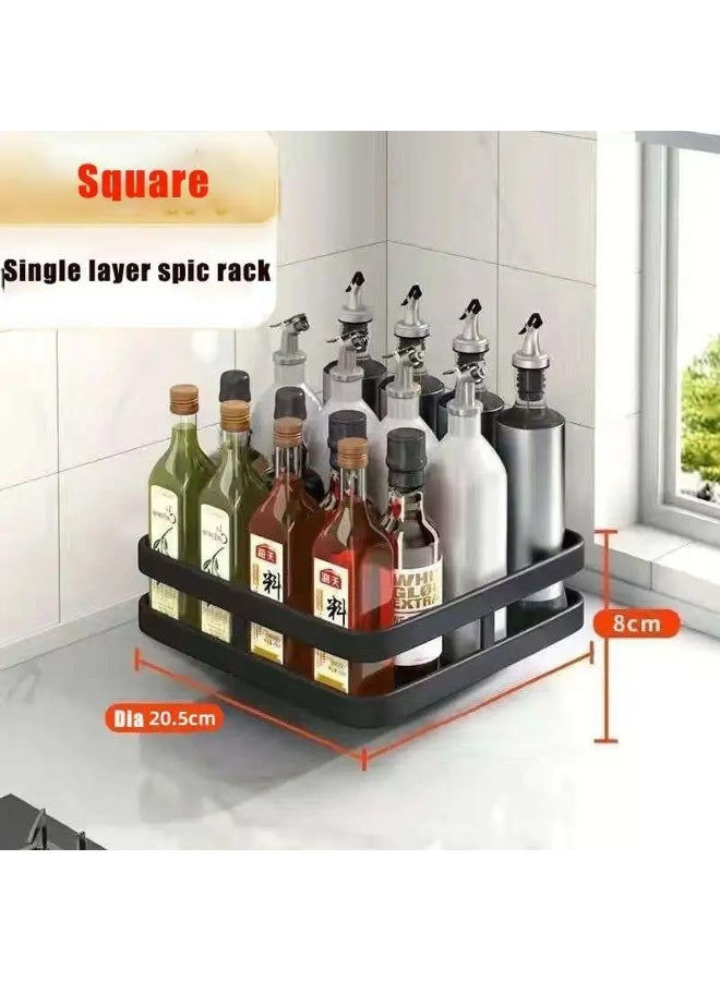 Multifunctional Carbon Steel Spice Rack  - Image 4