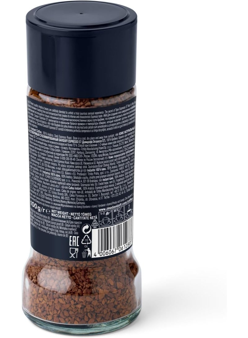Davidoff Espresso 57 Intense, Instant Coffee, 100g