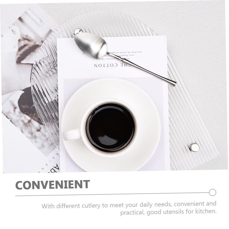 304 Stainless Steel Cutlery Set 4Pcs Thickened Steak Fork Spoon Portable Flatware For Restaurant Home - Image 4