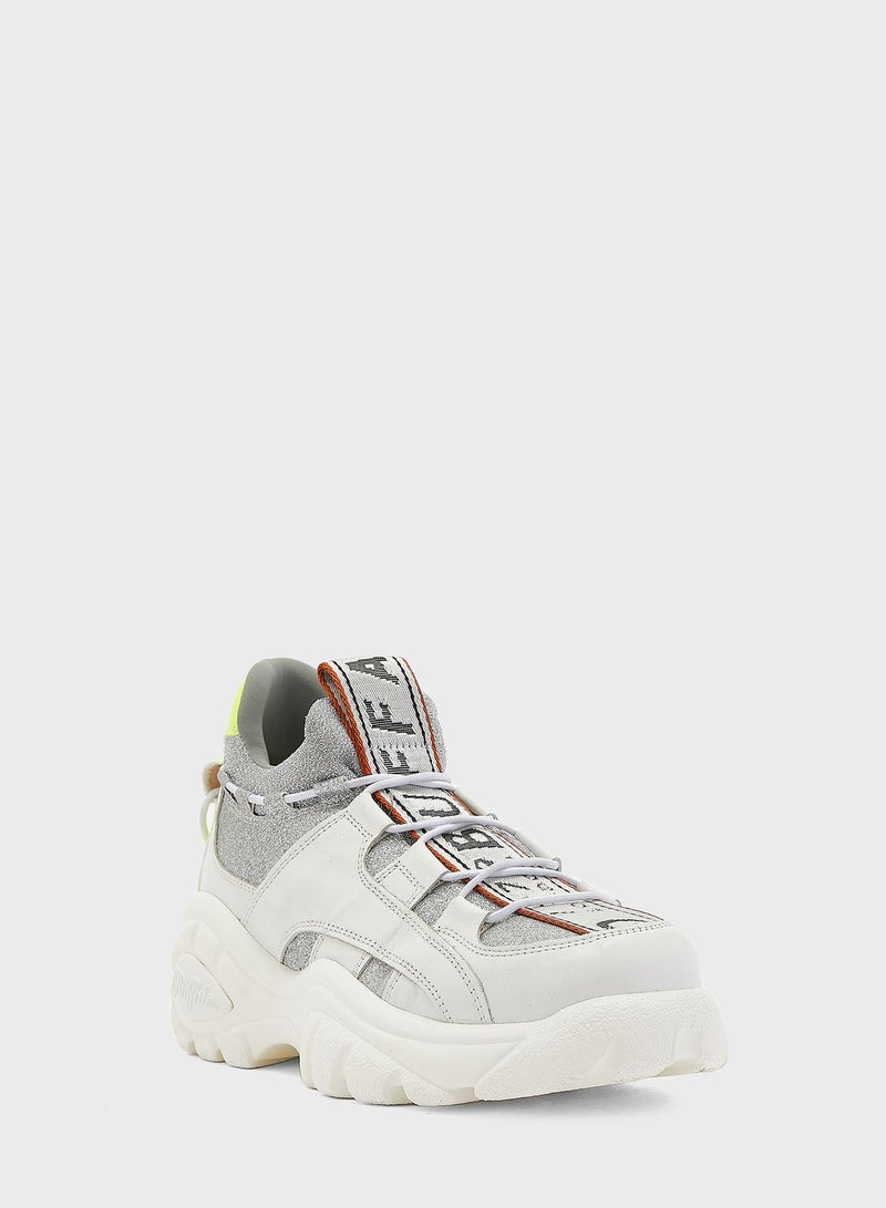 Buffalo Gudy Leather Sneakers  - Image 3