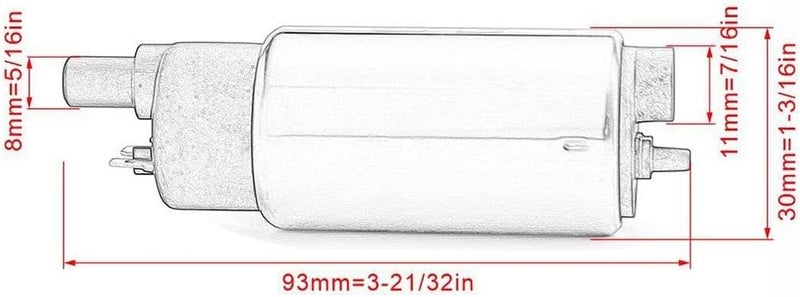 QASULER High Pressure Motorcycle Fuel Pump Kit - Image 2