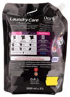 LET'S CLEAN Liquid Detergent For Dark Black Clothes 2Ltr  - Image 2