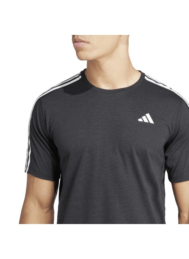 Adidas - Adidas Otr E 3S Tee Black Running T-Shirts For Men Xs - Image 1