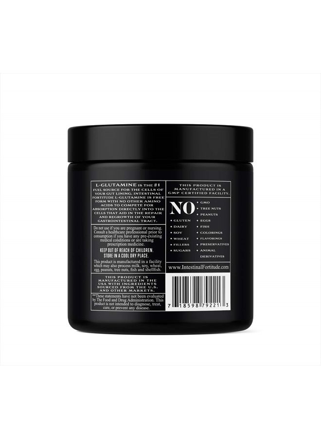 L-Glutamine Powder - Free Form L Glutamine Powder Supplement, Supports Gut Health & Digestive Wellness, Promotes Muscle & Immune Function, Unflavored, Non-GMO & Gluten-Free (500g)