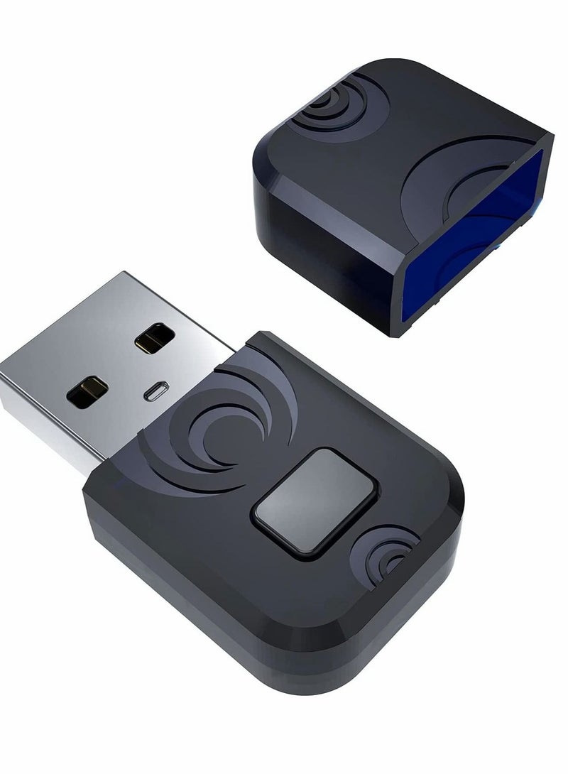 Captaintech Bluetooth Controller Adapter, for PS4/ PS5/ Switch Pro Controller, Wireless Controller Adapter, Compatible with Windows PC/ Android TV Box/ Steam - Image 1