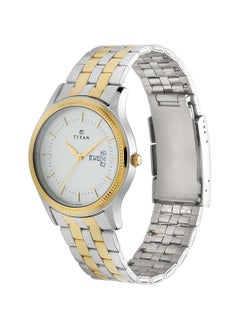 TITAN Gents Karishma Analog Silver Dial Men's Watch-1824BM01  - Image 2