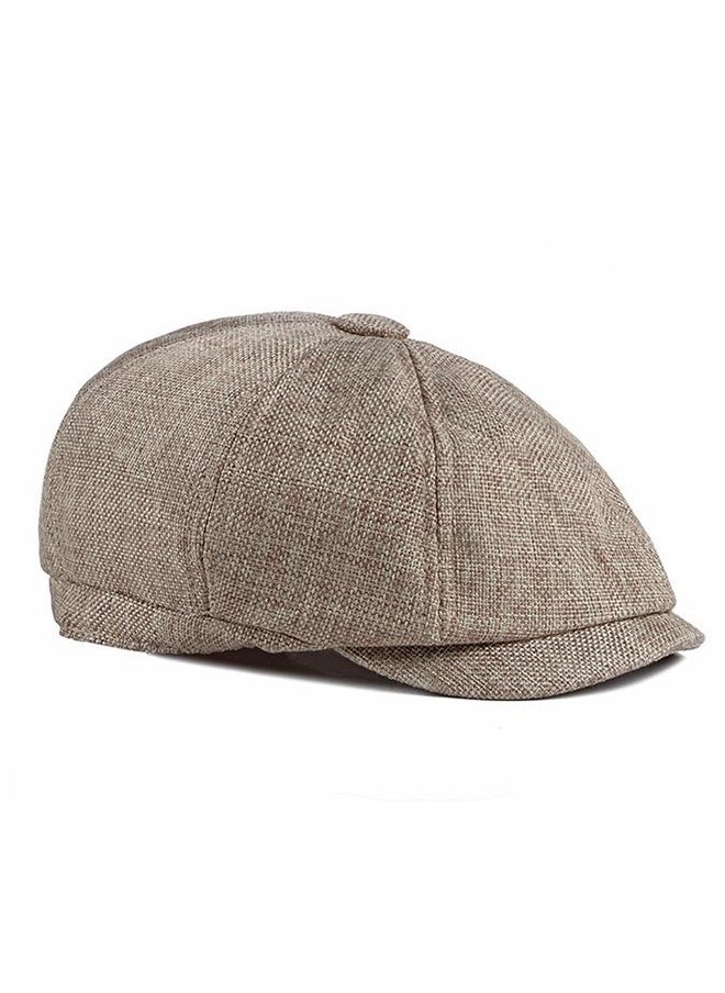 Joychic - Fashion Autumn Winter Cotton Breathable Beret Cap Sun Protection Comfort  Adjustable Cowboy Cap for Men Women Youth - Image 1