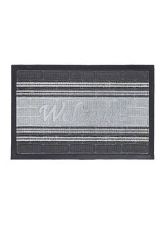 Status Contract Rubber Backing with Rubber Borders Door Mats for Home/Room/Office Enterence (Black), 38 X 58 Cm  - Image 2