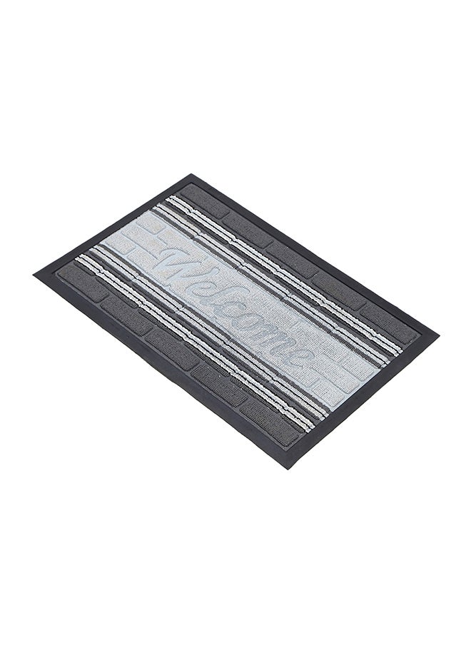 Status Contract Rubber Backing with Rubber Borders Door Mats for Home/Room/Office Enterence (Black), 38 X 58 Cm  - Image 3