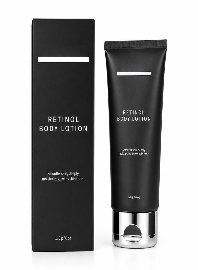 Aiwejay Retinol Body Lotion, Firming Body Cream for Crepey Skin, Moisturizing Anti-Aging Lotion for Neck, Arms, Legs & Full Body Skin Care, 170g - Image 1