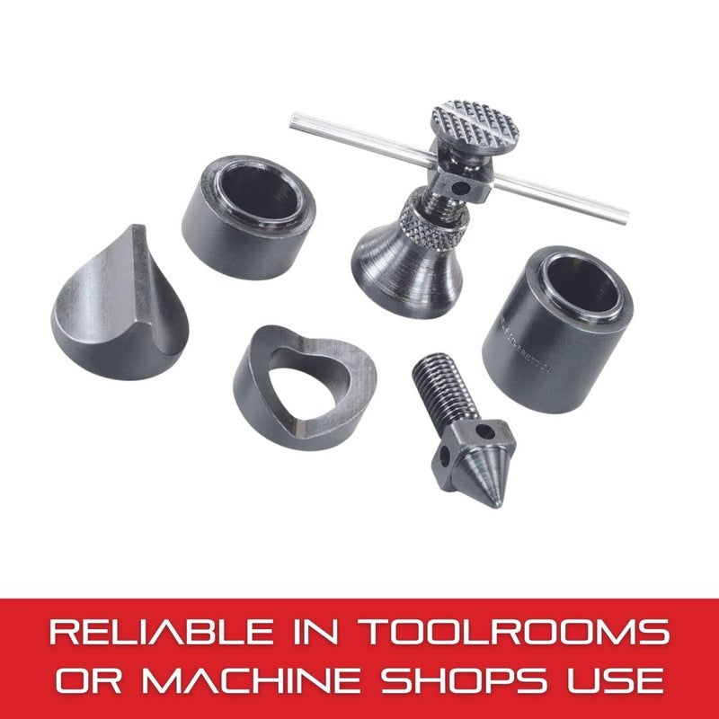 Starrett Little Giant Jack Screw Set Complete with All Attachments  Ideal for General Use in Toolrooms or Machine Shops  112214 Range 1 Base Diameter  S191 - Image 4