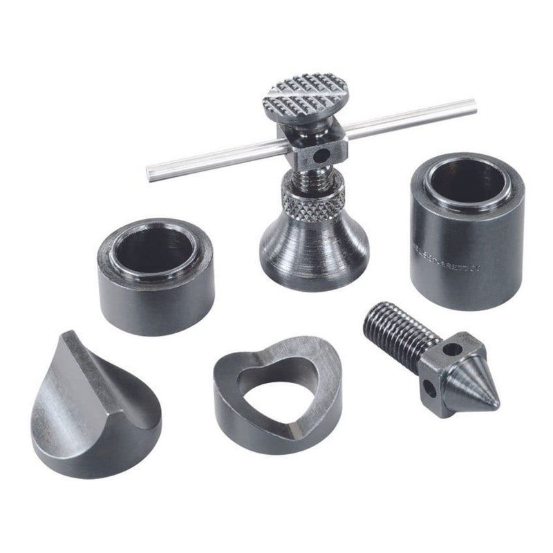 Starrett Little Giant Jack Screw Set Complete with All Attachments  Ideal for General Use in Toolrooms or Machine Shops  112214 Range 1 Base Diameter  S191 - Image 1