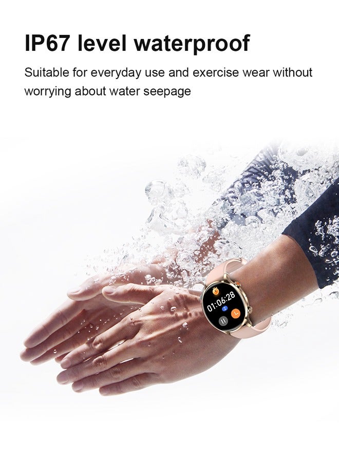 Wapik Y5 Smart Watch - Gold