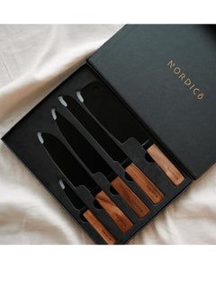 Nordico Professional Kitchen Knife Set | kitchen essentials | Gifts for kitchen | Gifts for men | Gifts for women | Acacia Wood Handles - pzsku/Z8DCAA7352BB2FBD140A8Z/45/_/1723622236/8f155436-96e9-444a-b876-8959cf607778