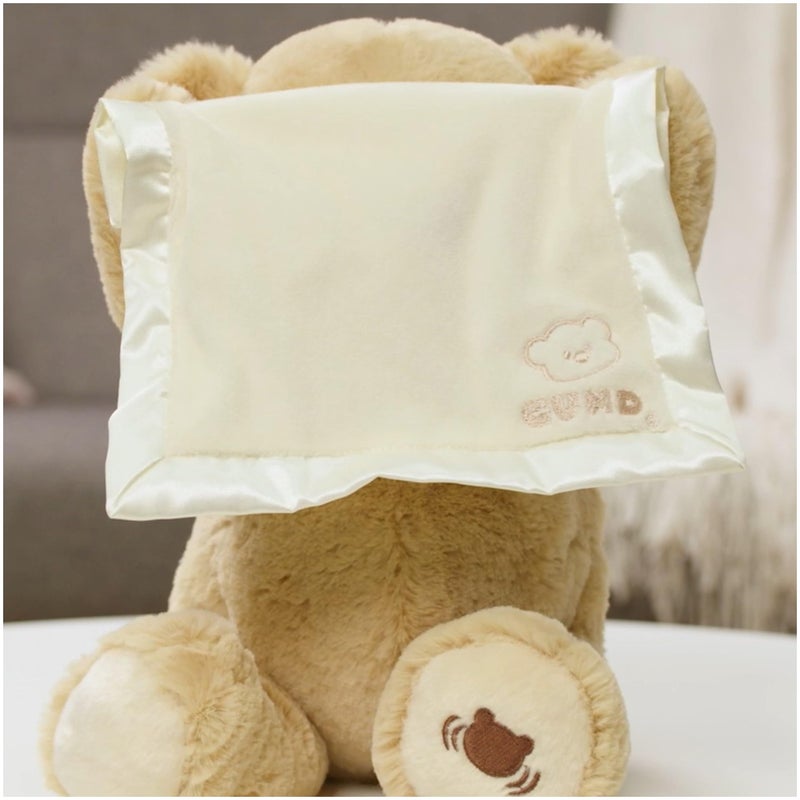GUND Peek-A-Boo Teddy Bear Plush, Animated Stuffed Animal for Babies and Newborns, 11.5" - Image 4