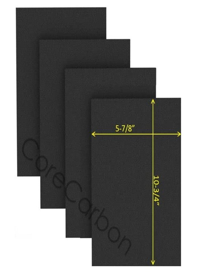 CoreCarbon 4-Pack Exact Fitment Pre-Filter Designed to Fit Honeywell Insight Series Models HPA080B, HPA080W, HPA080 - Image 1