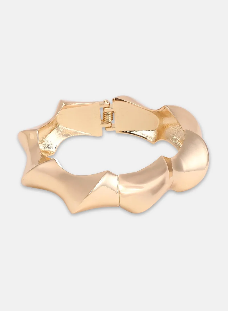 SOHI Chunky-Twist Bangle Artificial Bracelet Jewellery