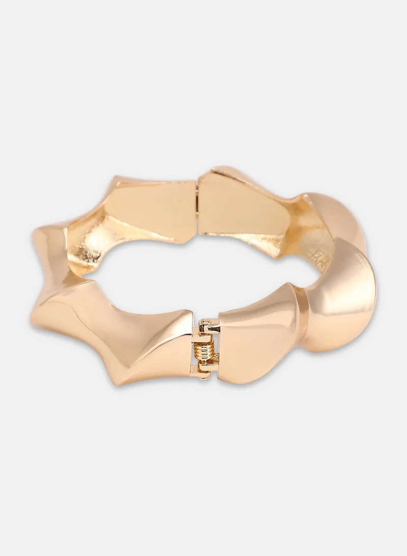 SOHI Chunky-Twist Bangle Artificial Bracelet Jewellery