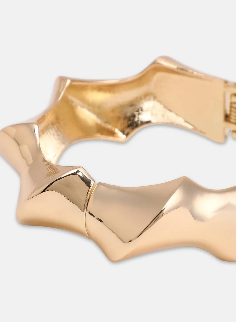 SOHI Chunky-Twist Bangle Artificial Bracelet Jewellery