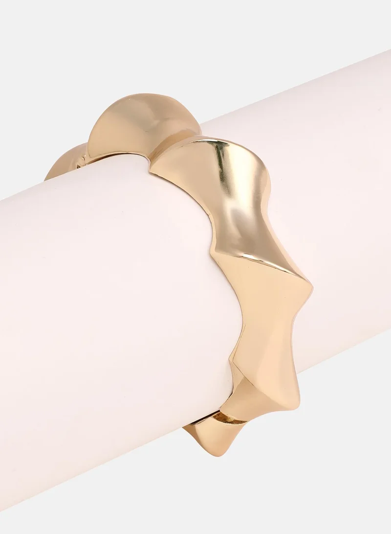 SOHI Chunky-Twist Bangle Artificial Bracelet Jewellery