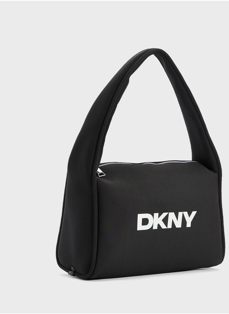 DKNY Carol Logo Top Handle Zip Through Tote  - Image 3