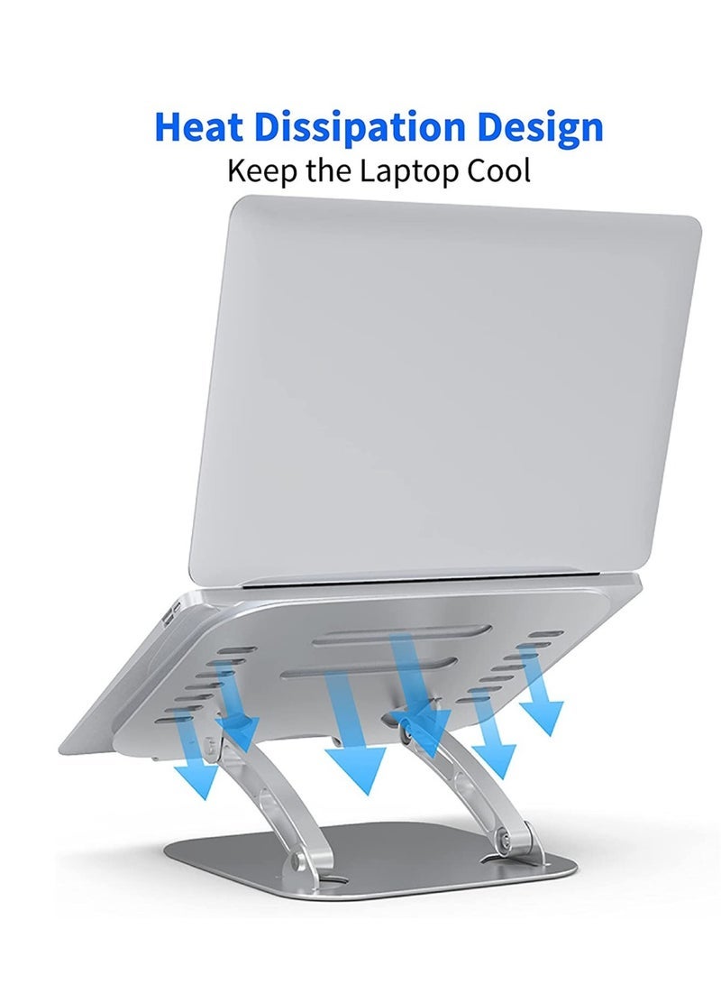 Multi-angle Ultra-light Compatible Adjustable And Foldable Laptop Holder - Image 1