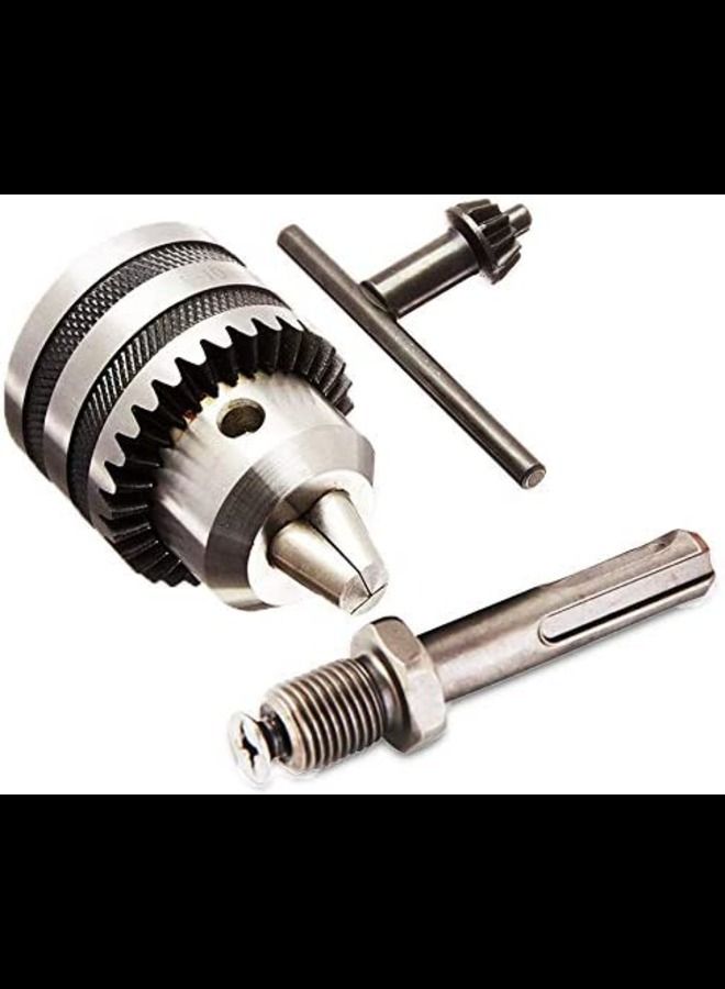 ABBASALI MLD Drill Chuck + Hex Shank Key +SDS Plus Shank Rotary Hammer Drill Chuck  - Image 1
