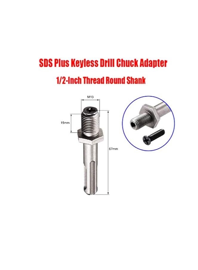 ABBASALI MLD Drill Chuck + Hex Shank Key +SDS Plus Shank Rotary Hammer Drill Chuck  - Image 4