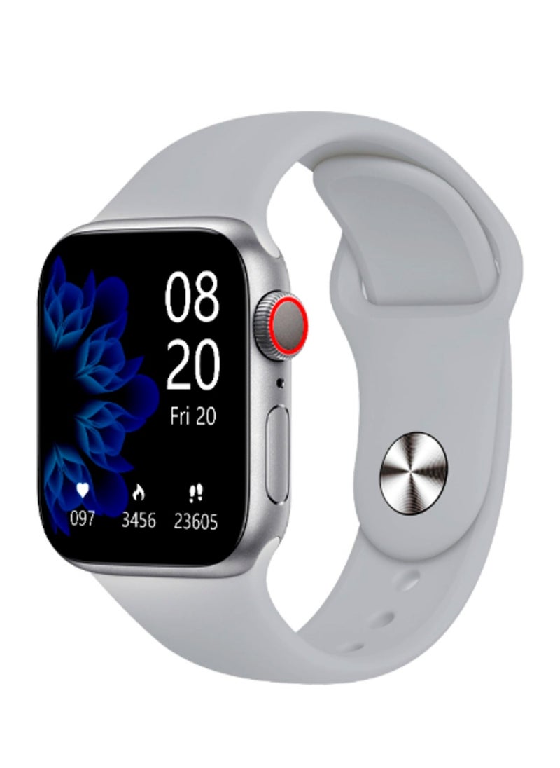 Generic - Smart Watch W9 ULTRA Full Screen With Health Fitness Tracker -silver - Image 1