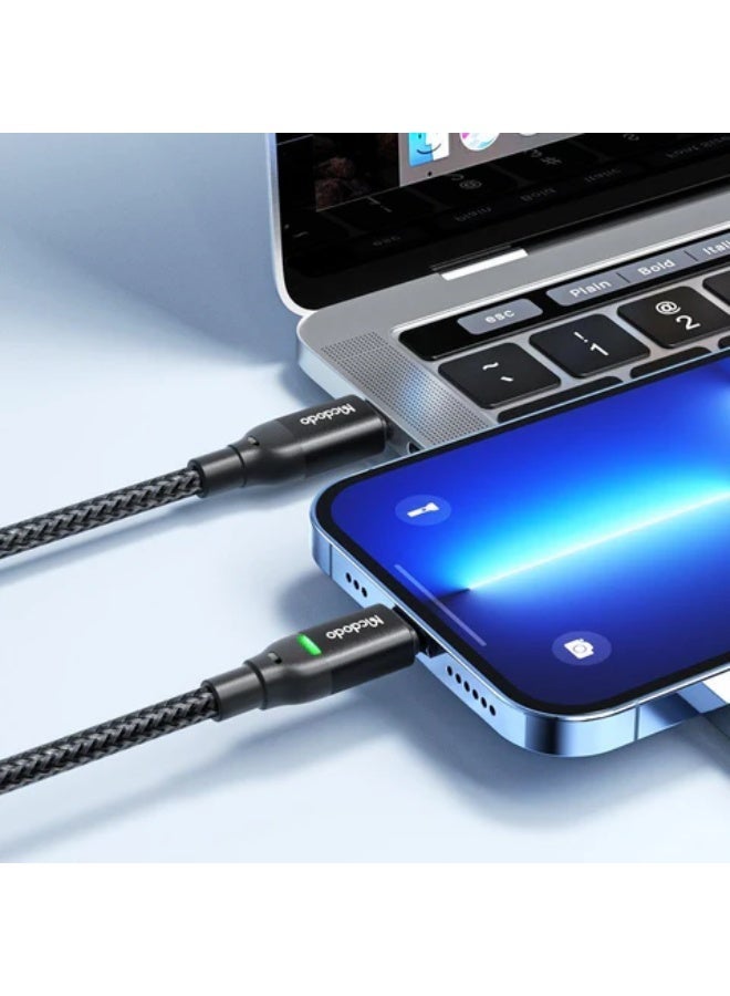 Mcdodo Charging Cable CA-2720 36W 1.2M PD Type-C to Lightning-Fast Data - Image 3