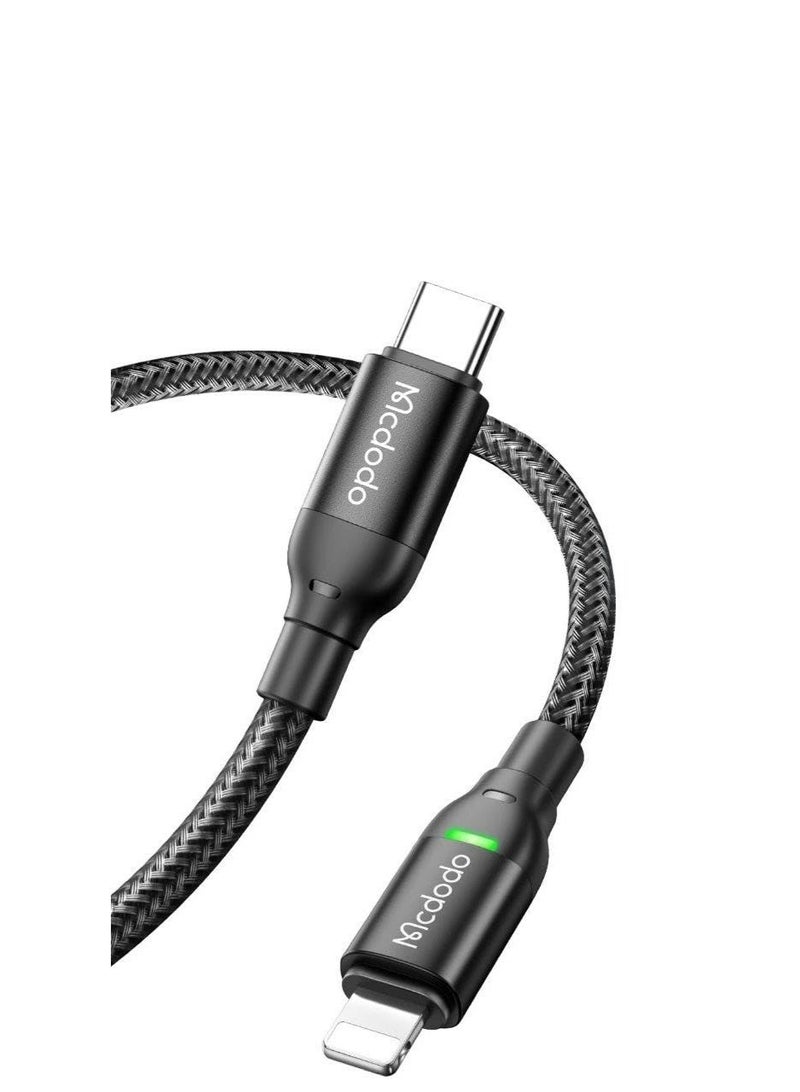 Mcdodo Charging Cable CA-2720 36W 1.2M PD Type-C to Lightning-Fast Data - Image 1