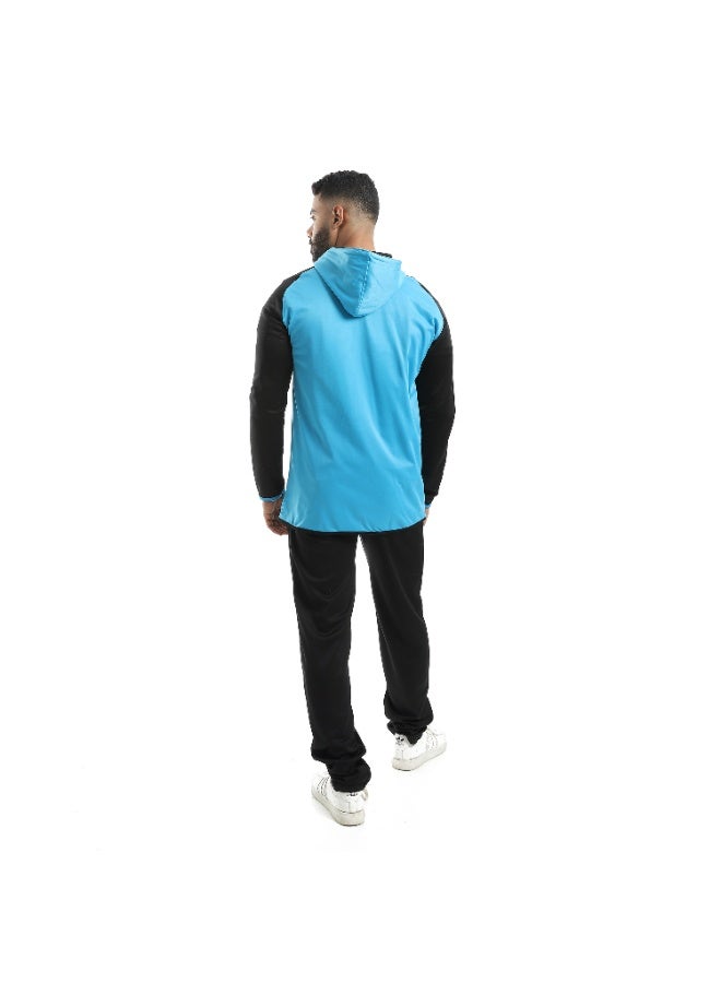 Caesar Men's plain tracksuit with front zipper - Image 4