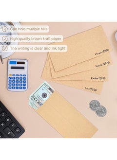 120 Pcs Money Envelopes For Cash Kraft Paper 6.5”X3.2” Small Cash Envelopes For Money Self Adhesive Money Saving Challenge Coin Envelopes For Coin Check Cash Budget Small Item Organizer - pzsku/Z8DCB331861D66E2B99F2Z/45/_/1740916718/48caa984-fedb-47e9-8498-314f7ed05324