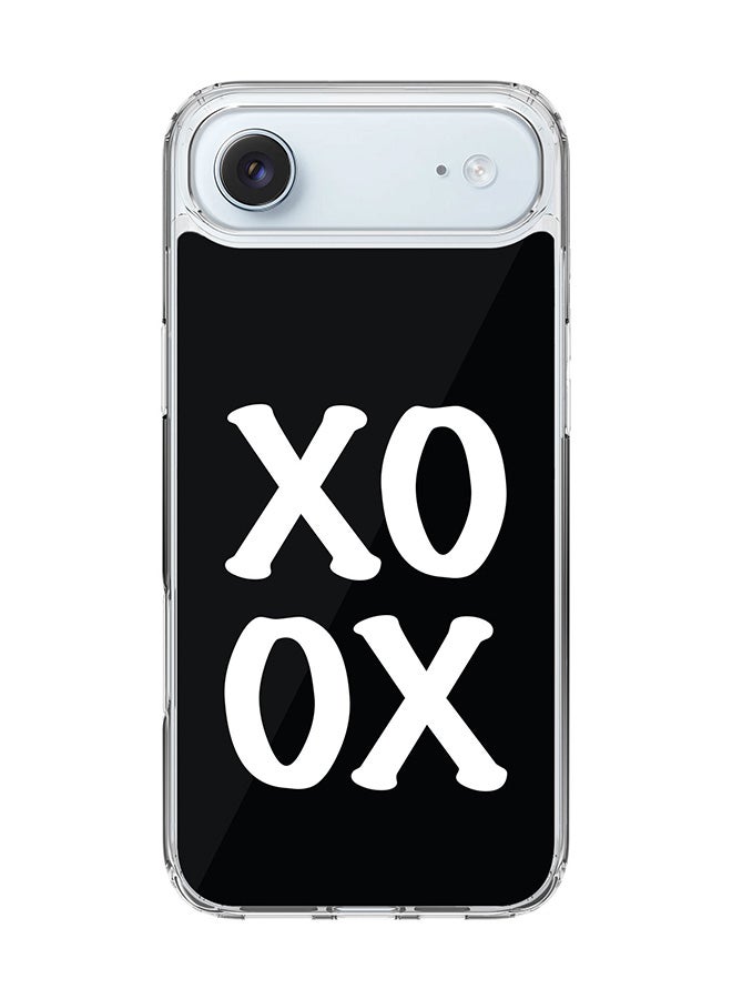Stylizedd Classic Clear MagSafe Case for iPhone 17 Air , Hybrid Soft Case Flexible Edges Anti Drop TPU PC Gel Thin Transparent Cover [ Designed for iPhone 17 Air ] - XOXO