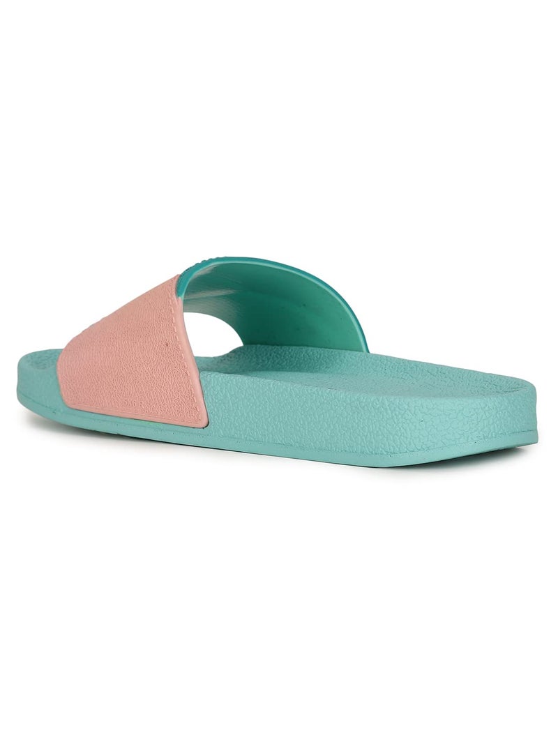 Bata E- Ivry Women's Light Green Flip Flops - 5 UK (5727581) - Image 4