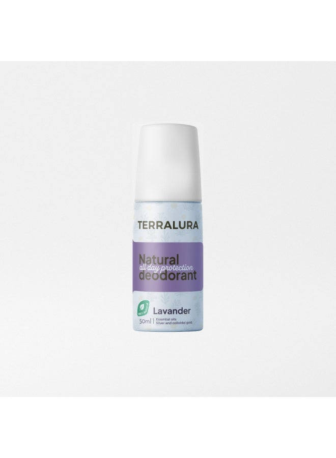 تيرالورا مزيل عرق طبيعي بنكهة اللافندر 50 مل
