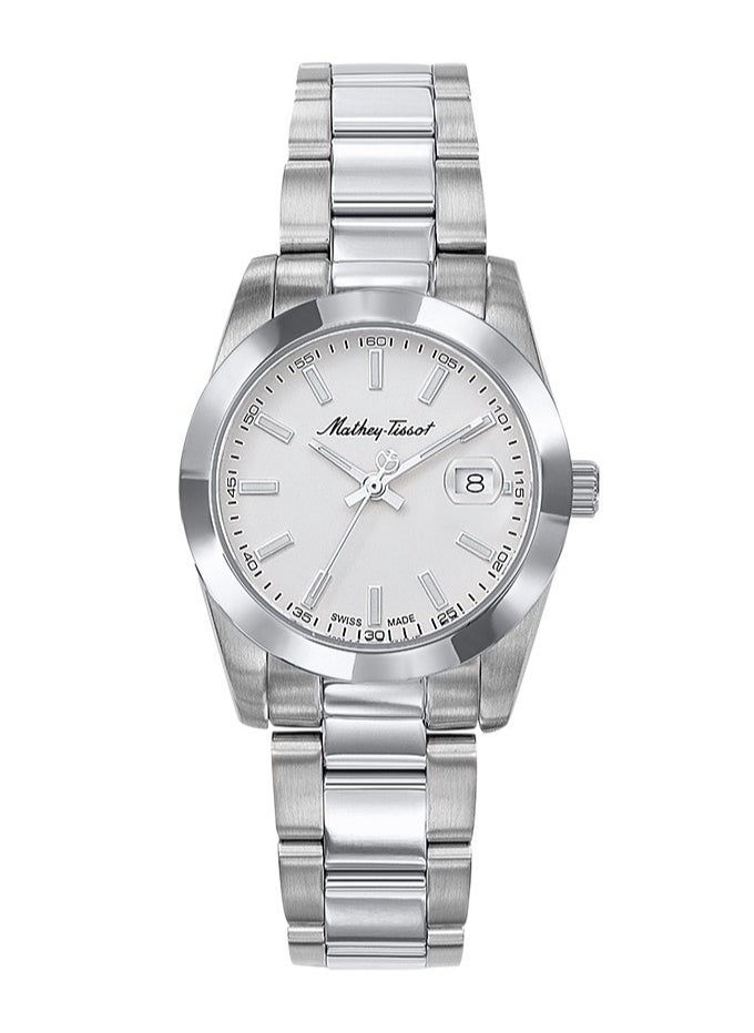 Mathy I White Dial Ladies Watch D450AI